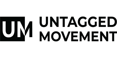 Logo Untagged Movement — tricouri neutre personalizare