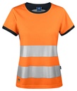 6012 T-SHIRT WOMEN EN ISO 20471-CLASS 2/1