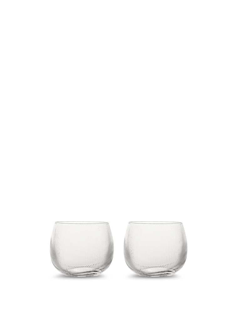 BLANKA WATER GLASS, 2-PCS, CLEAR