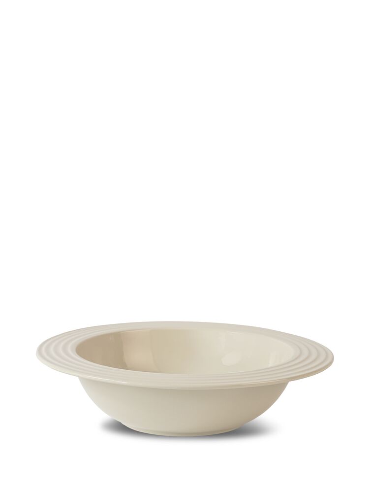 COFFEE &amp; MORE DEEP PLATE, BEIGE