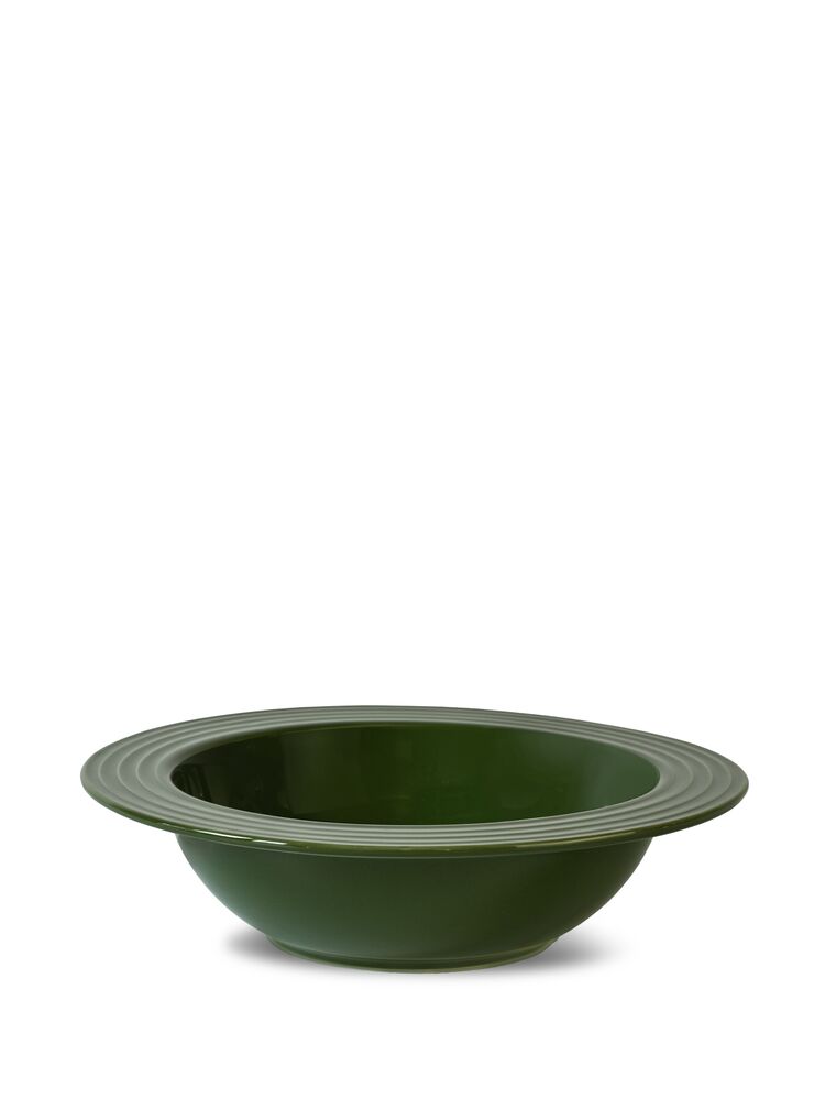 COFFEE & MORE DEEP PLATE, GREEN