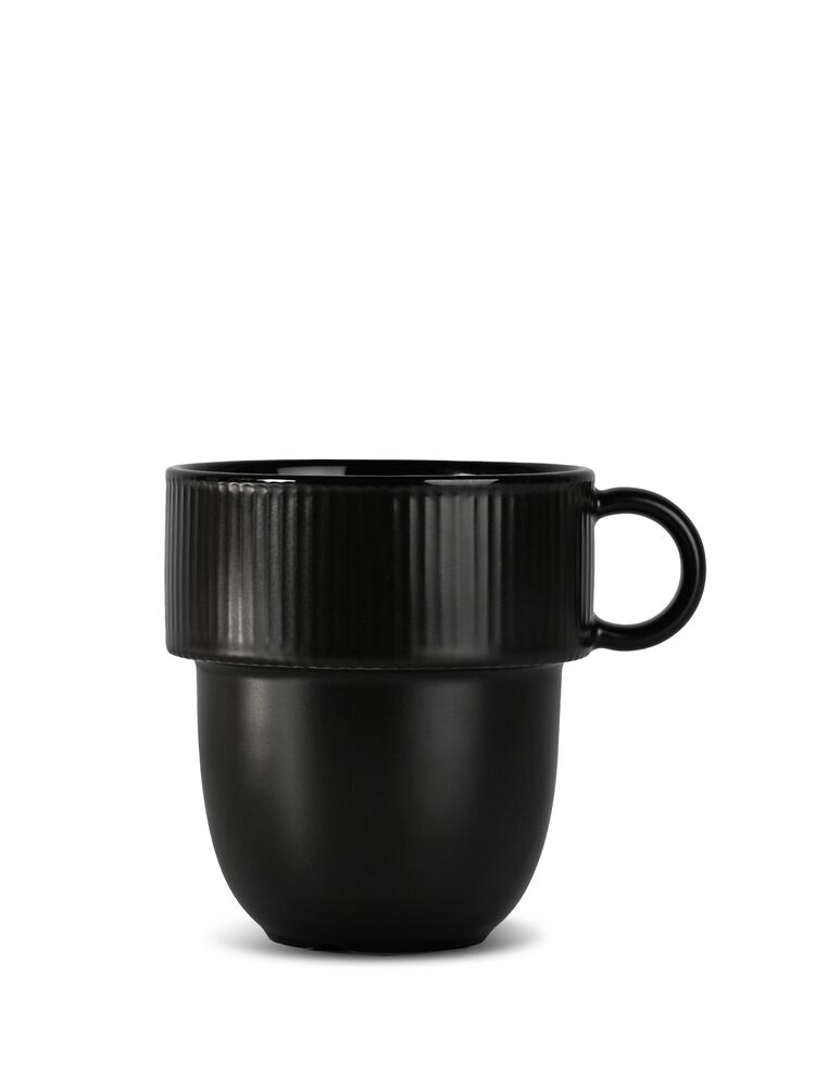INKA CUP WITH EAR, BLACK