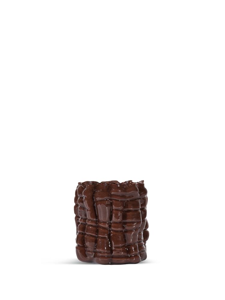 CANDLE HOLDER LARANNE S, BROWN