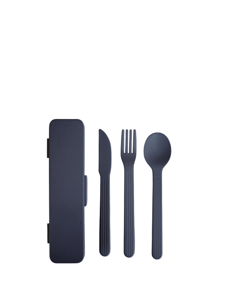 TINA TO GO CUTLERY SET, BLUE
