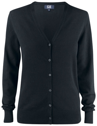 [355425-99-3] OAKVILLE CARDIGAN WOMAN (BLACK, XS)
