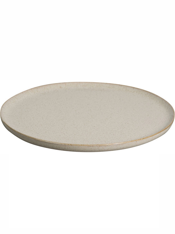 PLATE ASPARAGUS BEIGE