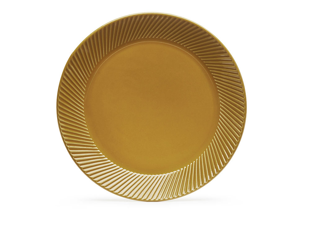 COFFEE &amp; MORE SIDE PLATE, YELLOW