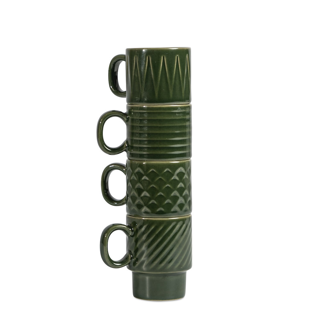 COFFEE &amp; MORE ESPRESSO CUP, GREEN