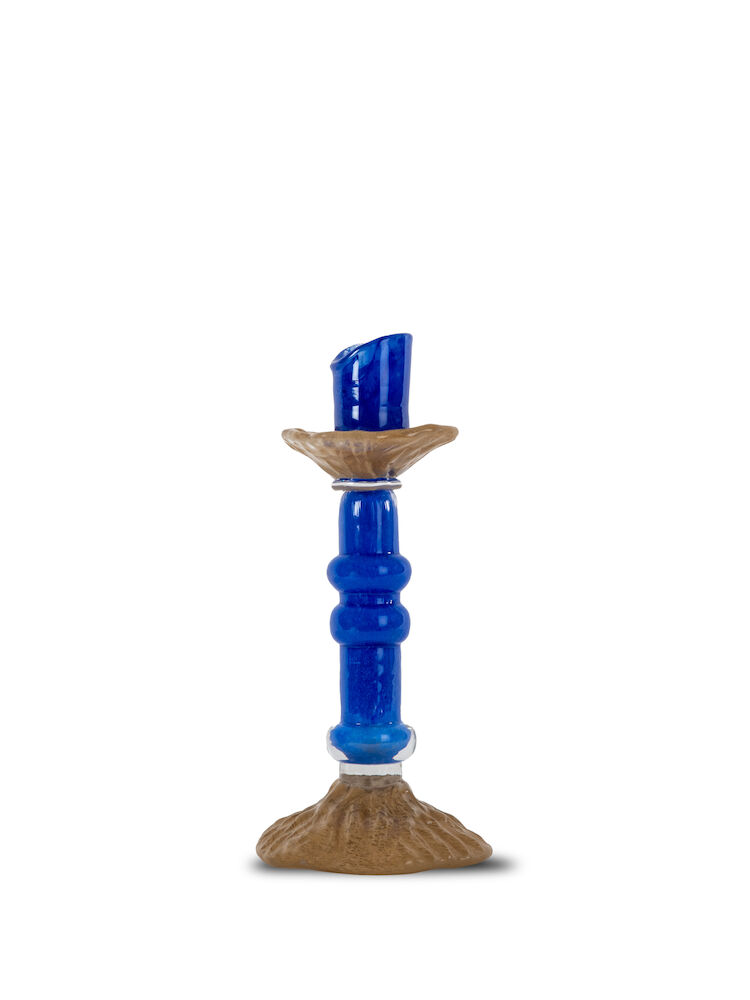 CANDLESTICK LARA M, BLUE