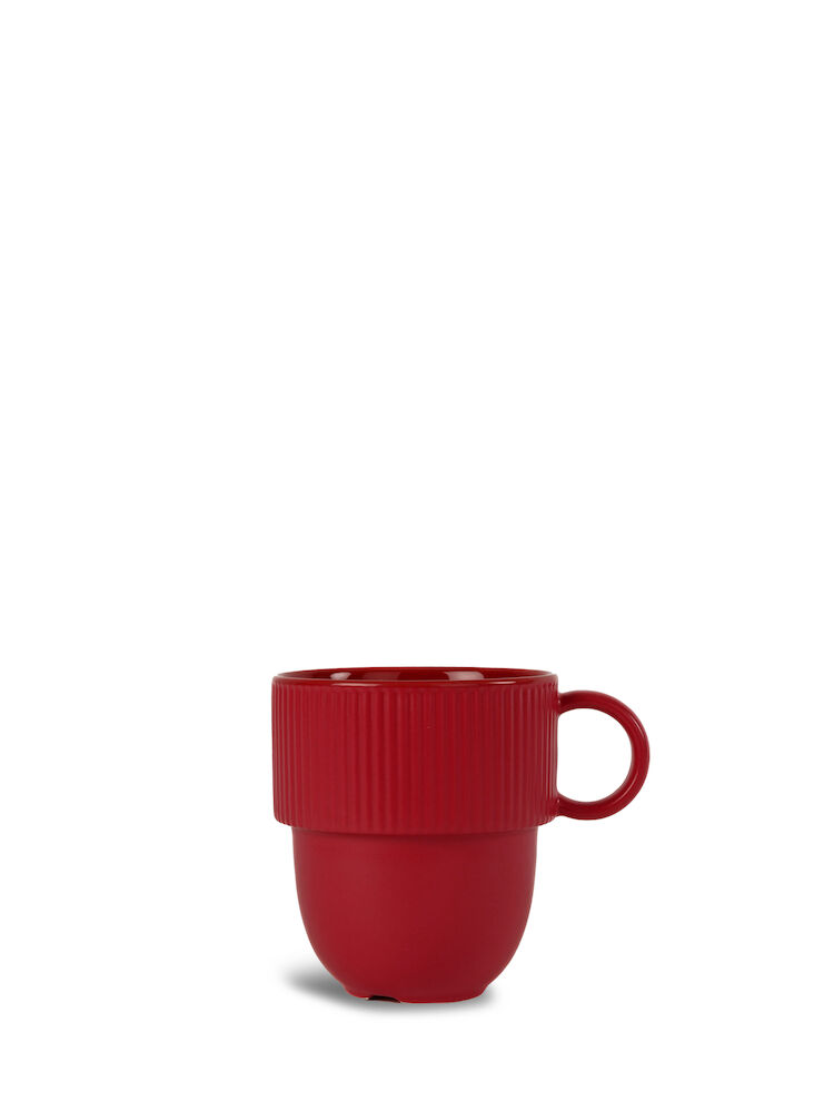 INKA CUP WITH EAR, BORDEAUX