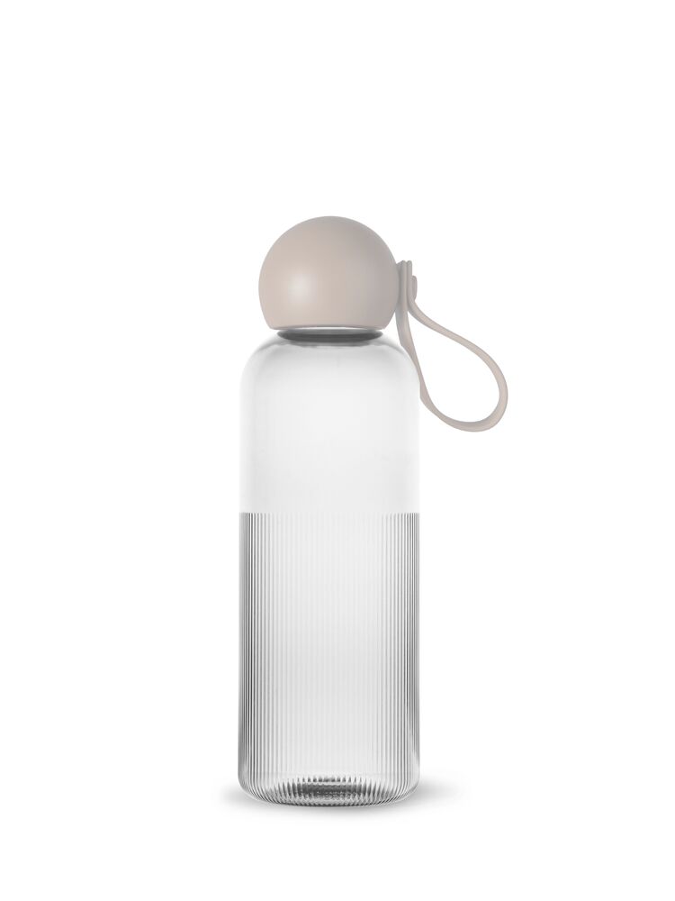 TURE WATER BOTTLE, LIGHT GREY