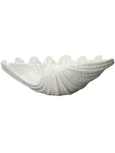 [5260905202] BOWL SHELL L, WHITE