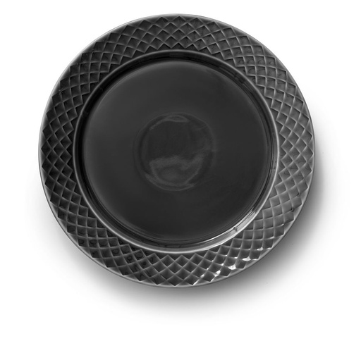 [5018147] COFFEE &amp; MORE PLATE 27 CM GREY