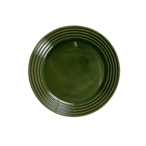 [5018284] COFFEE &amp; MORE SIDE PLATE, GREEN