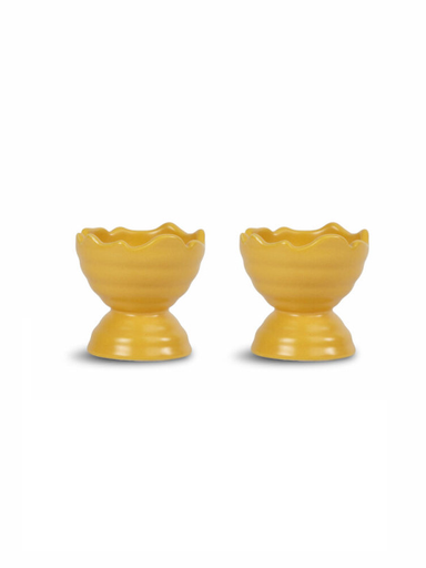 [5018452] ELLEN EGG CUP, 2-PCS YELLOW