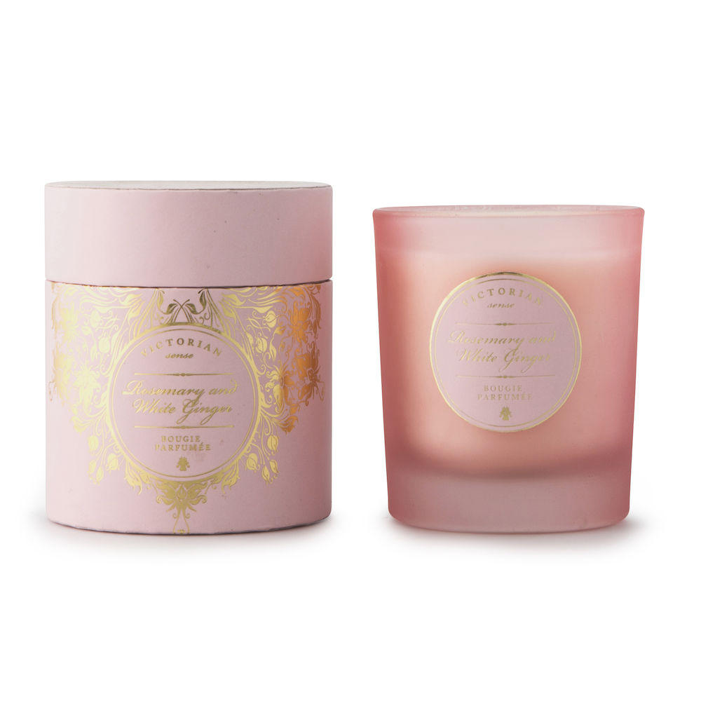 Candle Sense Roundbox Rosemary &amp; White Ginger