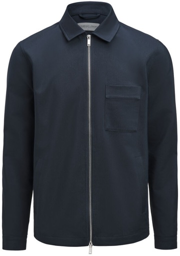 [2962201] MODERN ZIP OVERSHIRT