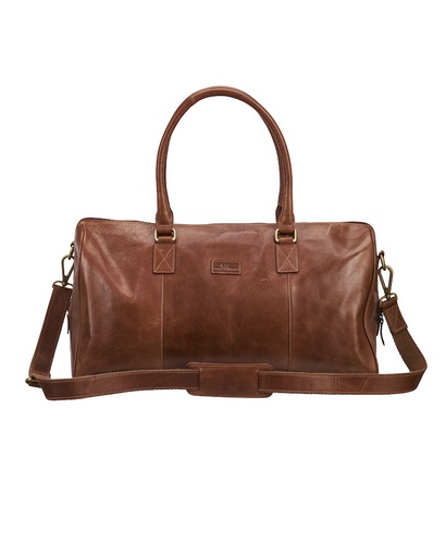 [158954] LEATHER LINE TRAVELBAG