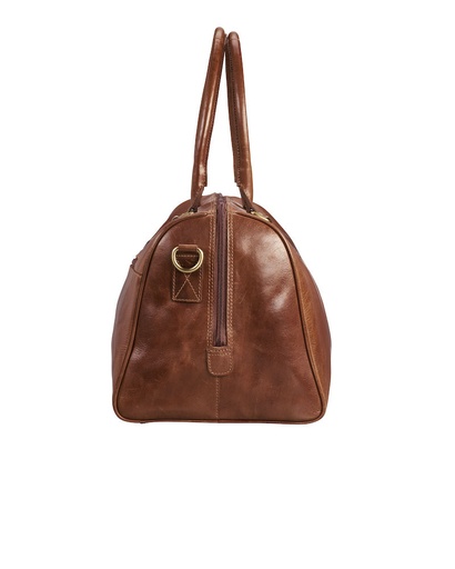 [158954] LEATHER LINE TRAVELBAG