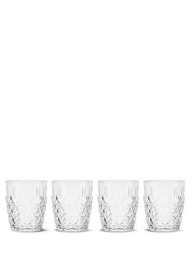 [5018574] PICNIC JUNI WATER GLASS, 4-PCS, CLEAR