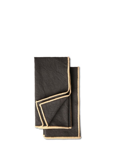 [5018558] EDITH NAPKIN, 2-PCS, GREY