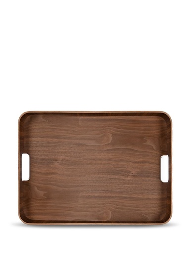 [5018667] HANNA TRAY LARGE, DARK BROWN