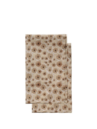 [5018712] EDITH KITCHEN TOWEL, 2-PCS MIXED BEIGE