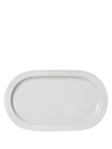 [5018727] INKA SERVING PLATE, WHITE