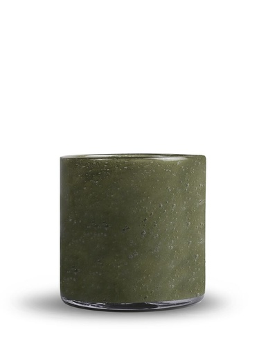 [5280600230] CANDLE HOLDER CALORE M, CALAMATA GREEN