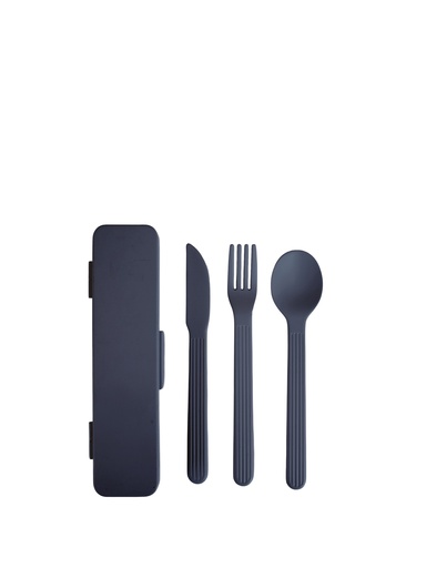 [5018833] TINA TO GO CUTLERY SET, BLUE